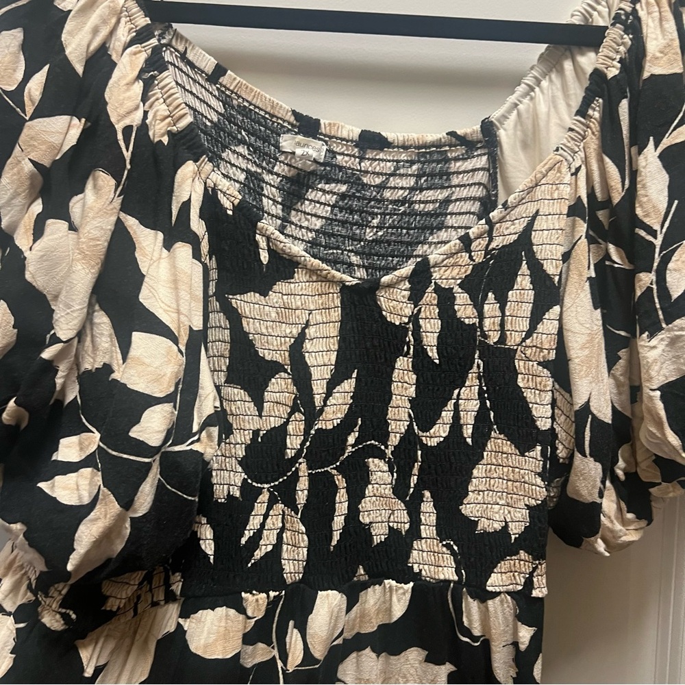 Maurices Floral Sweetheart Bubble Mini Dress - Picture 6 of 7